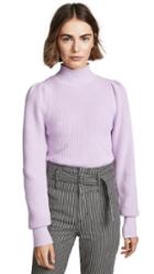 Astr The Label Puff Sleeve Sweater
