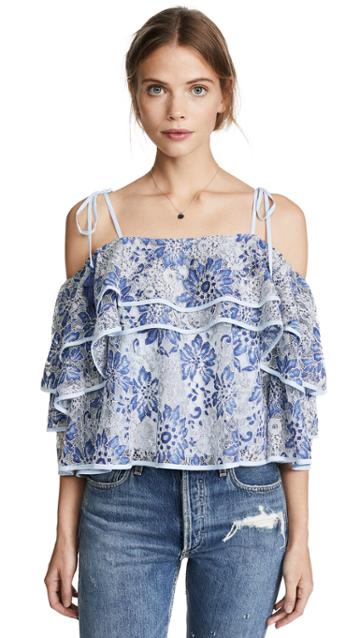 Romanchic Eyelet Pocket Skirt