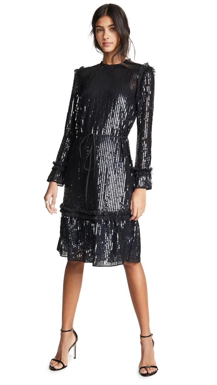 Needle Thread Gloss Sequin Dress