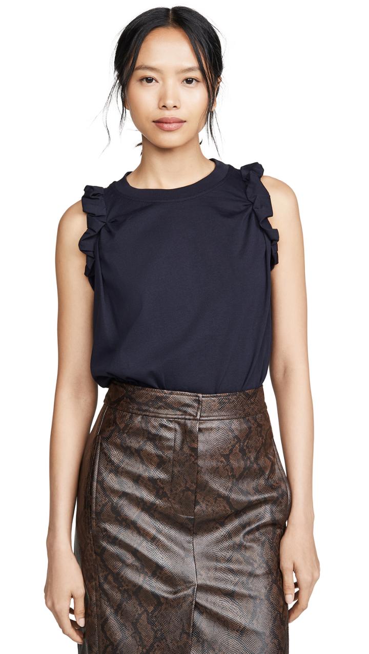 Victoria Victoria Beckham Twist Armhole Tank