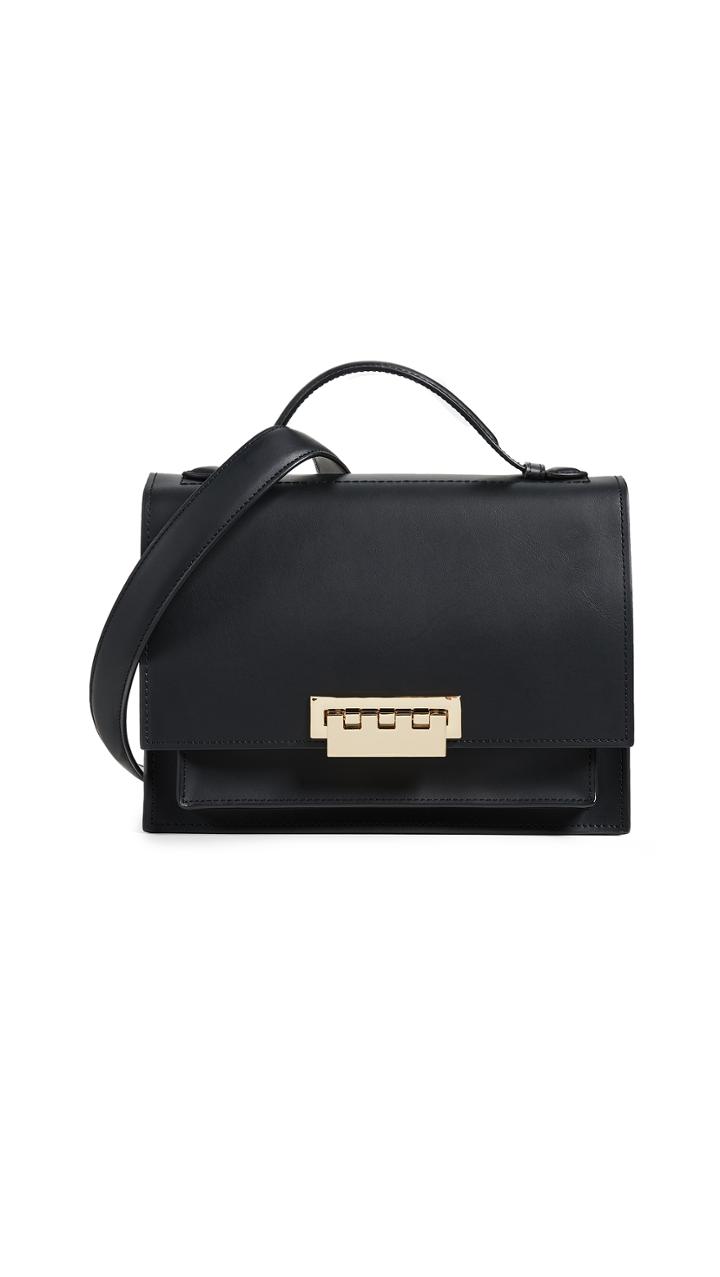 Zac Zac Posen Earthette Large Accordion Shoulder Bag