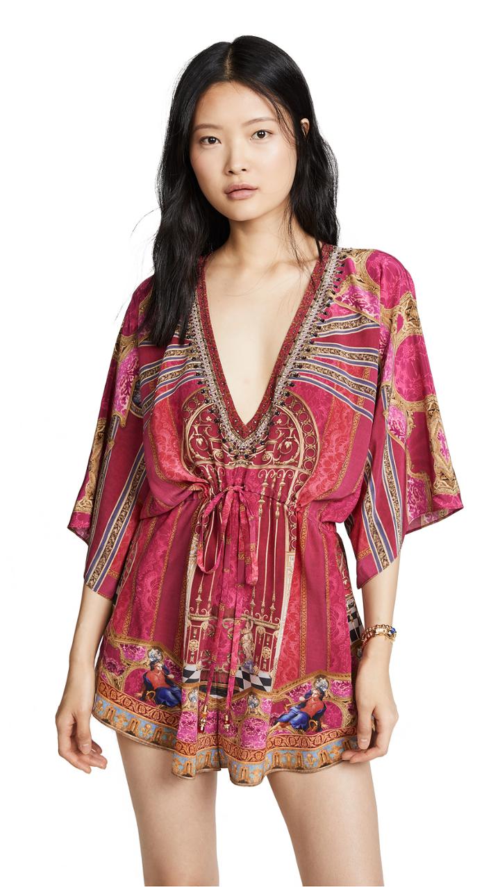 Camilla V Neck Romper
