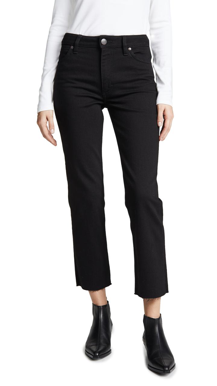 Wrangler High Rise Tunnel Crop Jeans