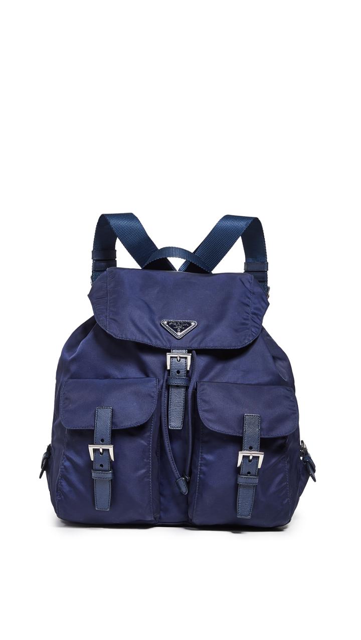 What Goes Around Comes Around Prada Nylon Medium Backpack