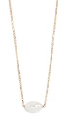 Wwake 14k Irregular Pearl Necklace