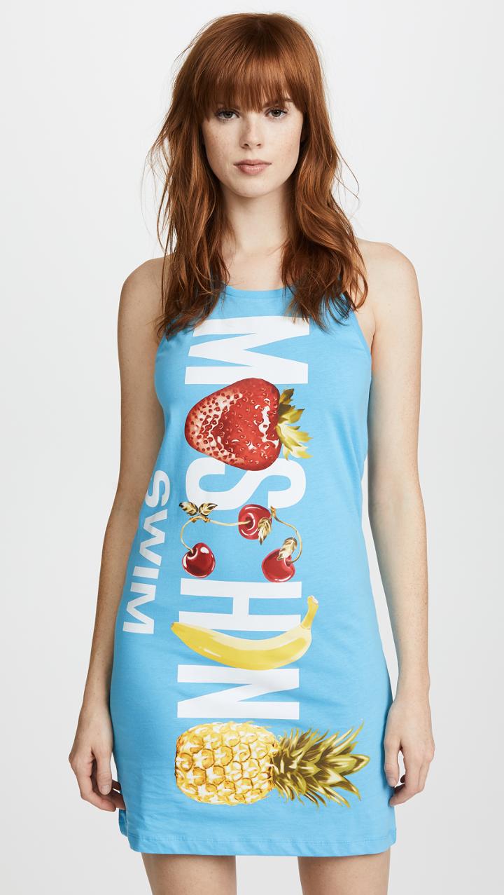 Moschino Moschino Swim Logo Tank Dress