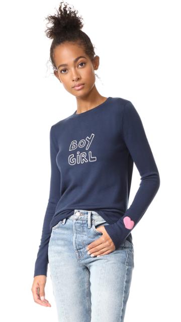 J Brand X Bella Freud Boy Girl Jumper