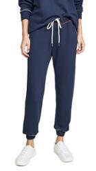 The Great The Cropped Sweatpants With Multi Piping