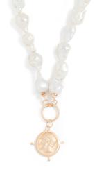 Maison Irem Baroque Freshwater Cultured Pearl Coin Necklace