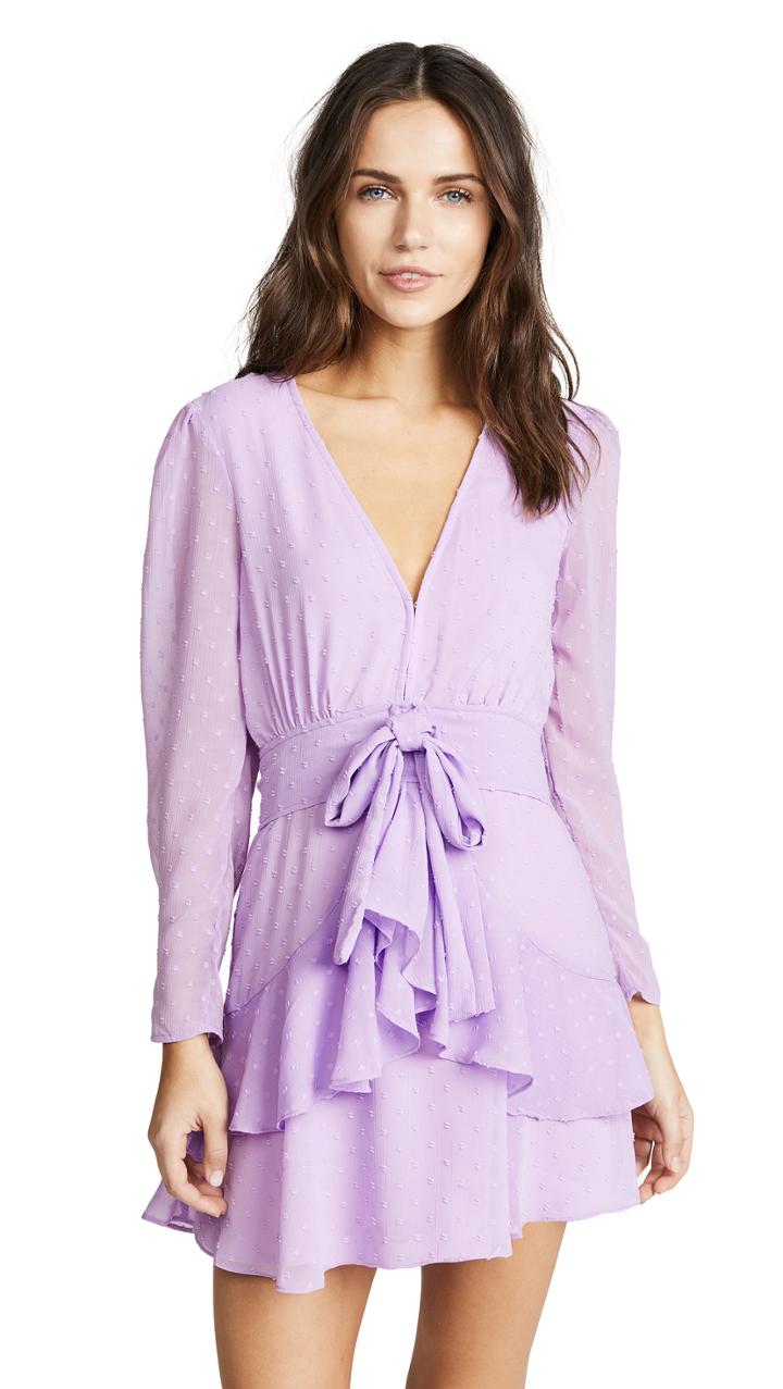 For Love Lemons Tarta Long Sleeve Mini Dress