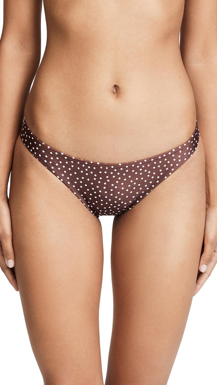Peony Swimwear Basic Bikini Bottoms