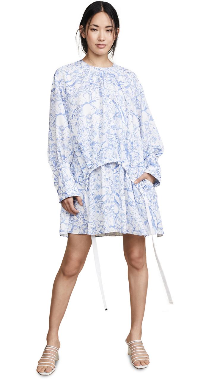 Tibi Short Shirtdress
