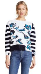 Spencer Vladimir Vlad Puff Sleeve Cashmere Hoodie