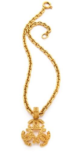 Wgaca Vintage Vintage Chanel Pendant Necklace