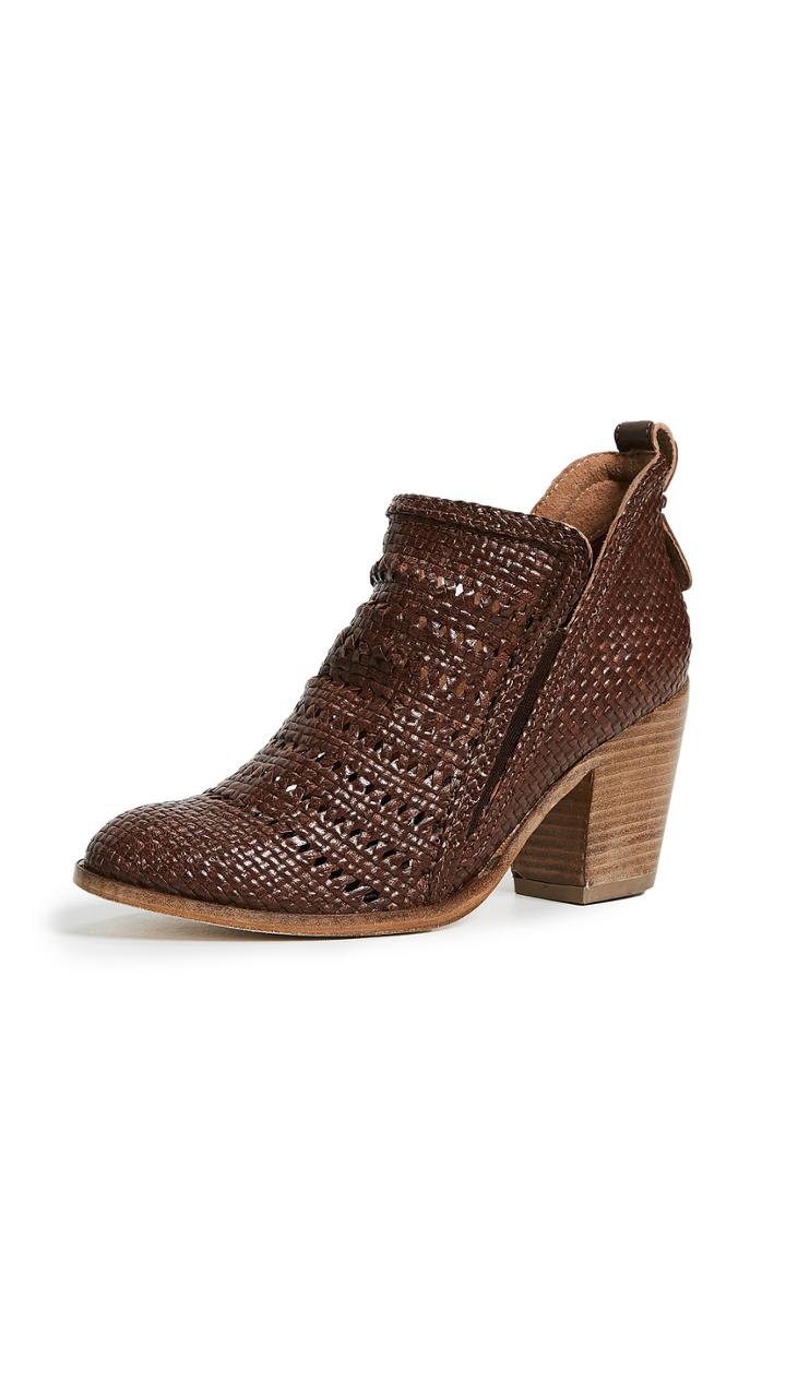 Jeffrey Campbell Burman Woven Ankle Boots