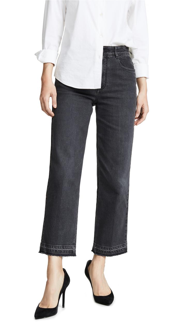 Stella Mccartney Cropped Straight Leg Trousers