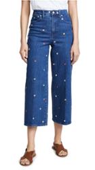 Madewell Confetti Floral Wide Leg Jeans