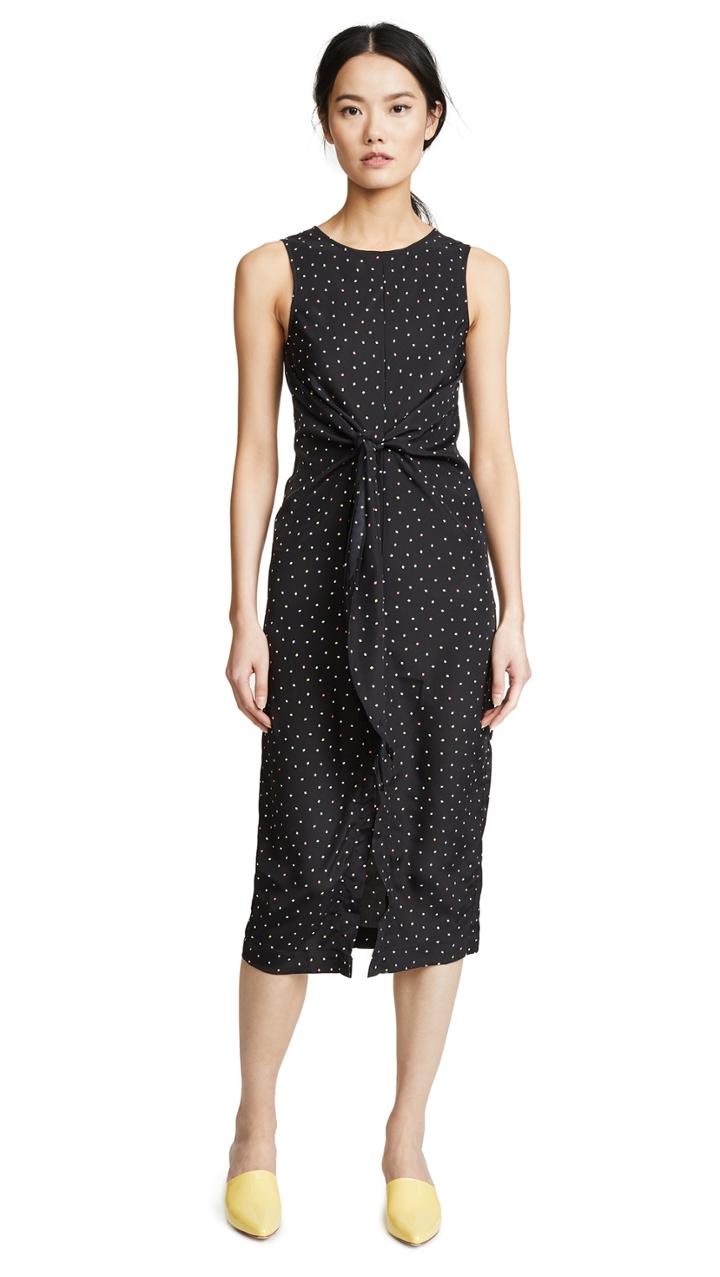 Evidnt Tie Front Dress
