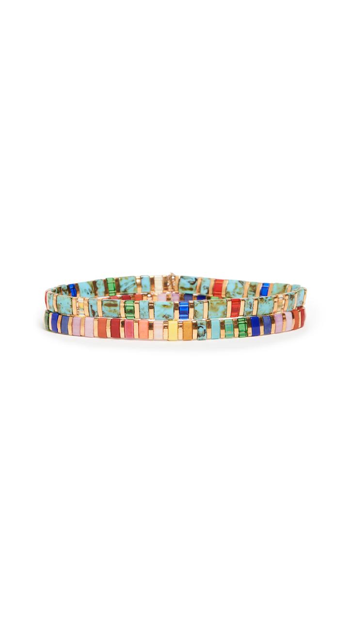 Shashi Set Of 2 Bracelets