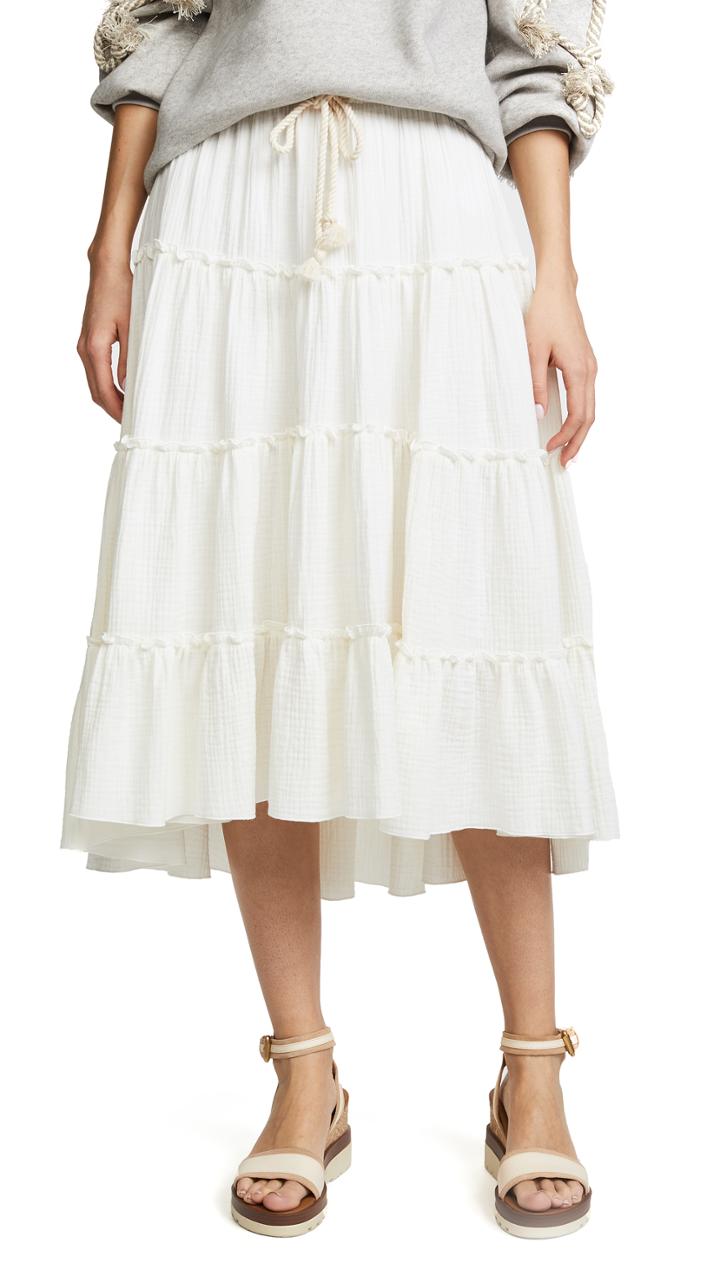 See By Chloe Embellished Skirt
