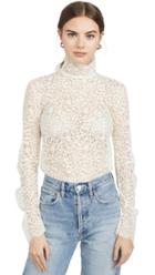 Edition10 Lace High Neck Blouse