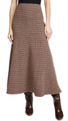 A W A K E Mode Bell Gingham Skirt