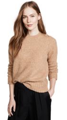 Helmut Lang Long Sleeve Brushed Crew Neck