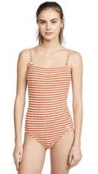 Solid Striped Madeline One Piece