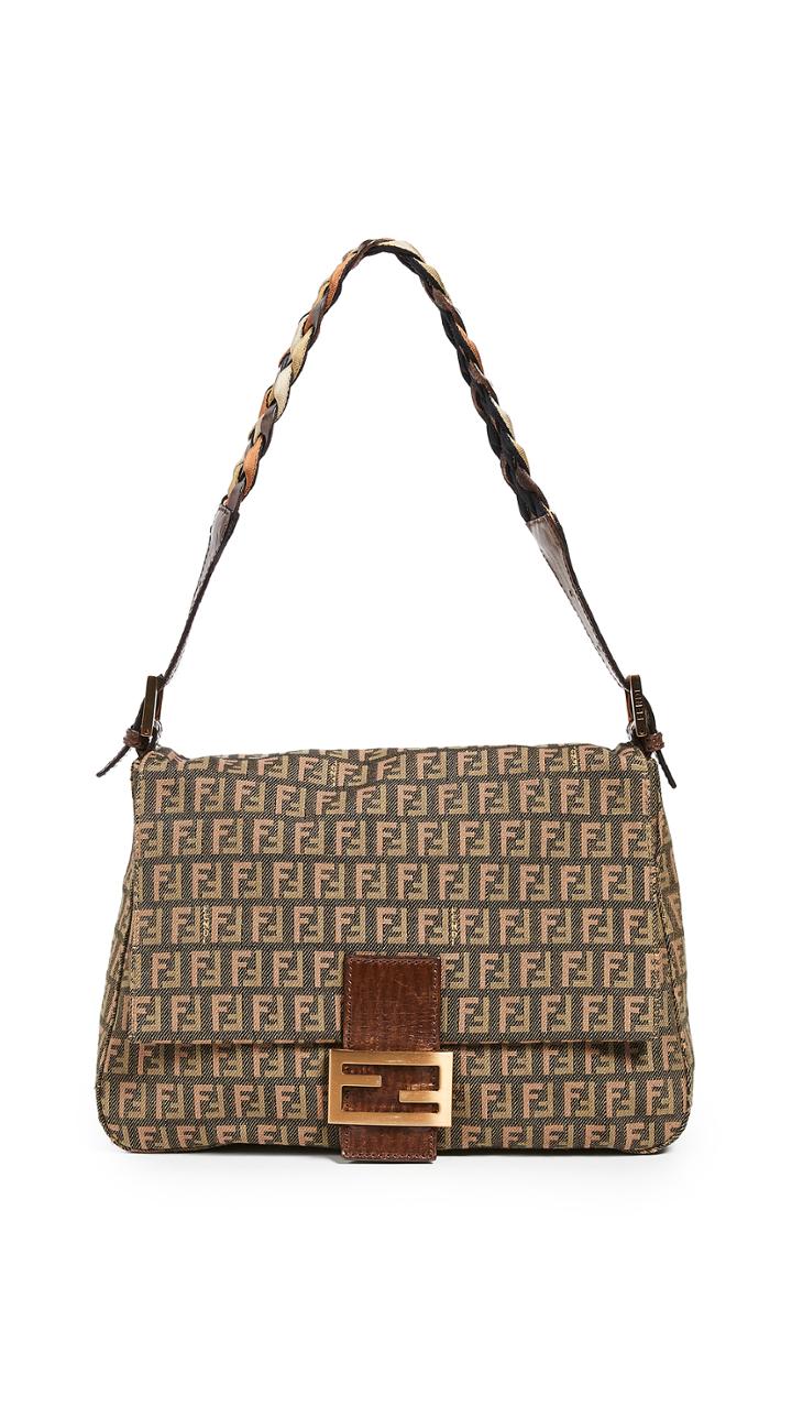 What Goes Around Comes Around Fendi Multi Zucchino Mamma Bag