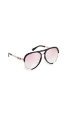 Moschino Acetate Aviator Sunglasses