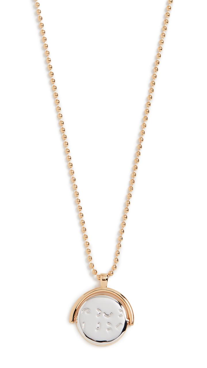Marc Jacobs Good Luck Pendant Necklace