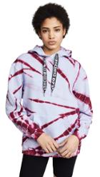 Proenza Schouler Pswl Tie Dye Hooded Sweatshirt