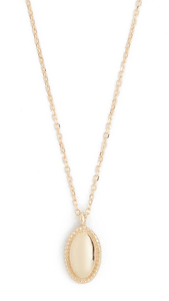 Jennie Kwon Designs 14k Oval Milli Necklace