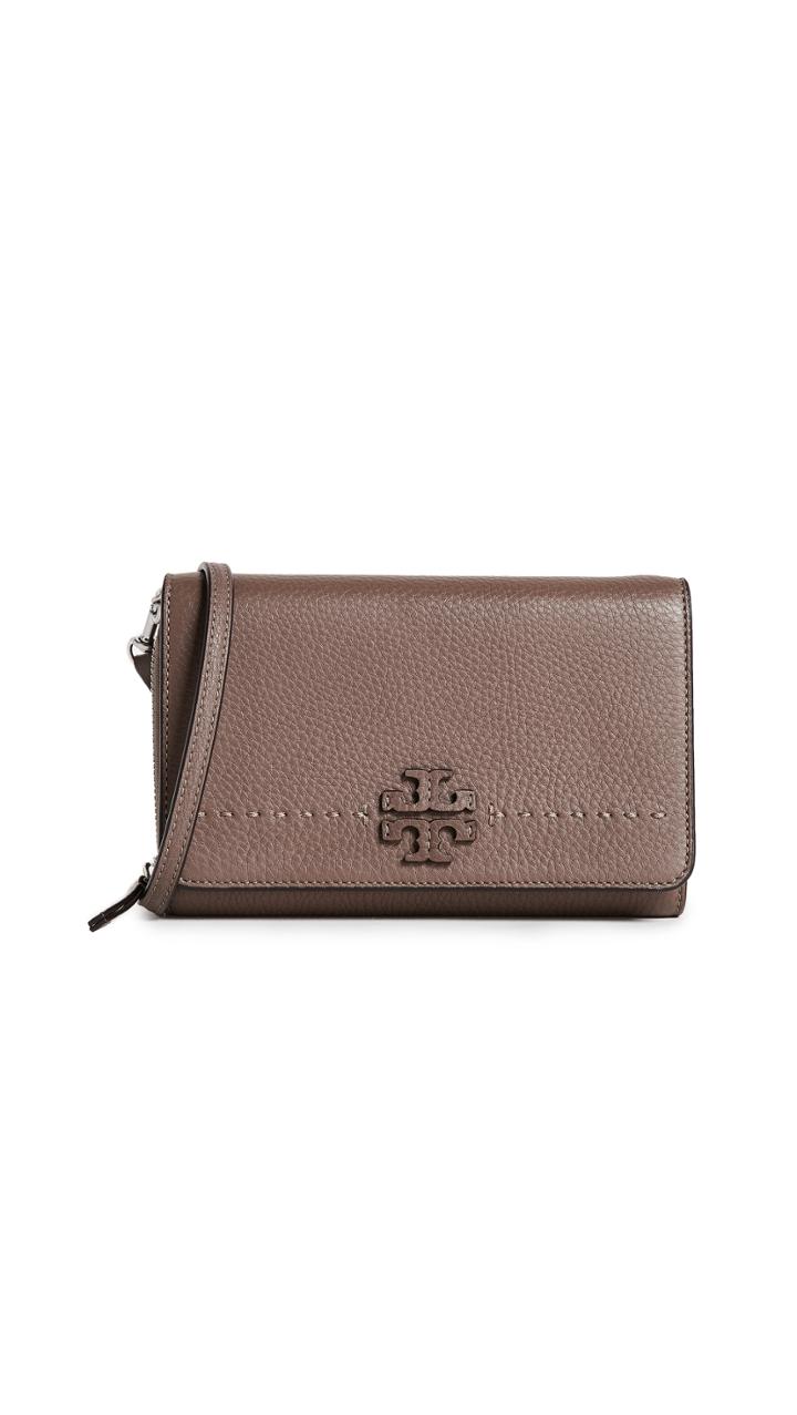Tory Burch Mcgraw Flat Cross Body Bag