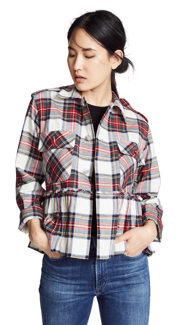 Harvey Faircloth Long Sleeve Bubble Jacket