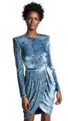 Philosophy Di Lorenzo Serafini Drape Front Mini Floral Dress