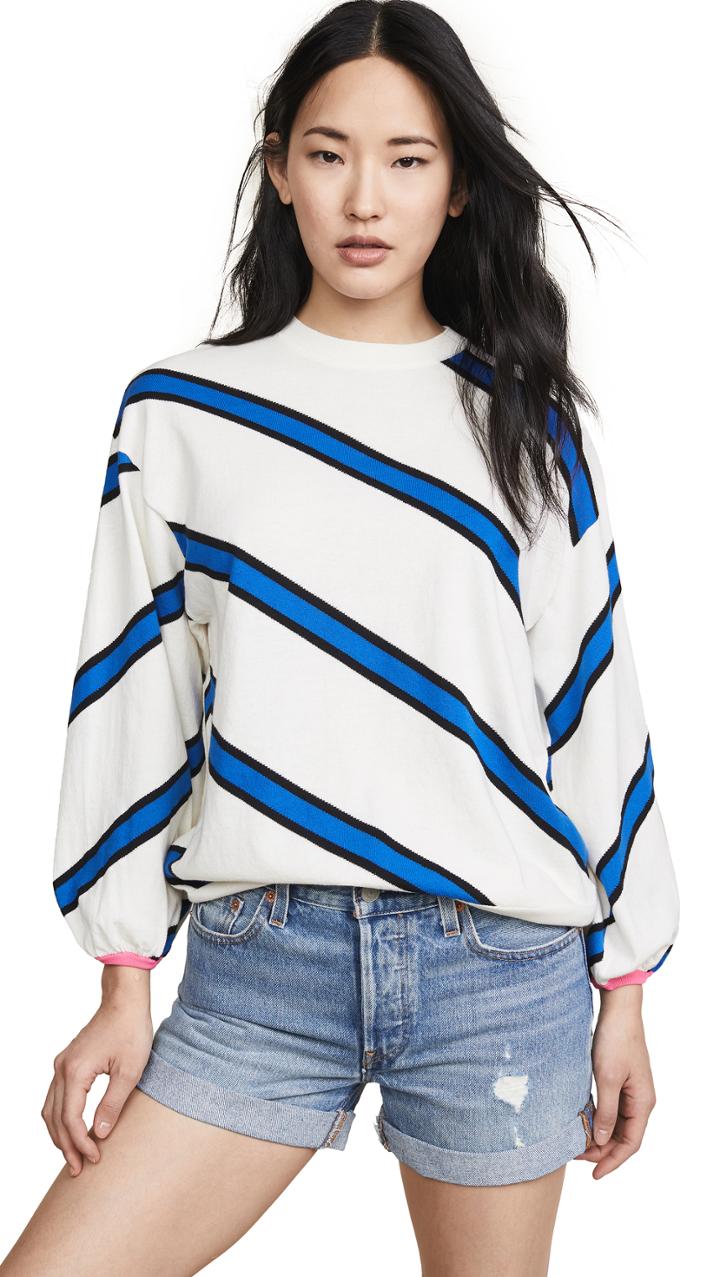 Nude Striped Sweater