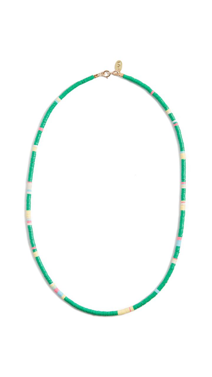 Maison Monik Green Multi Necklace