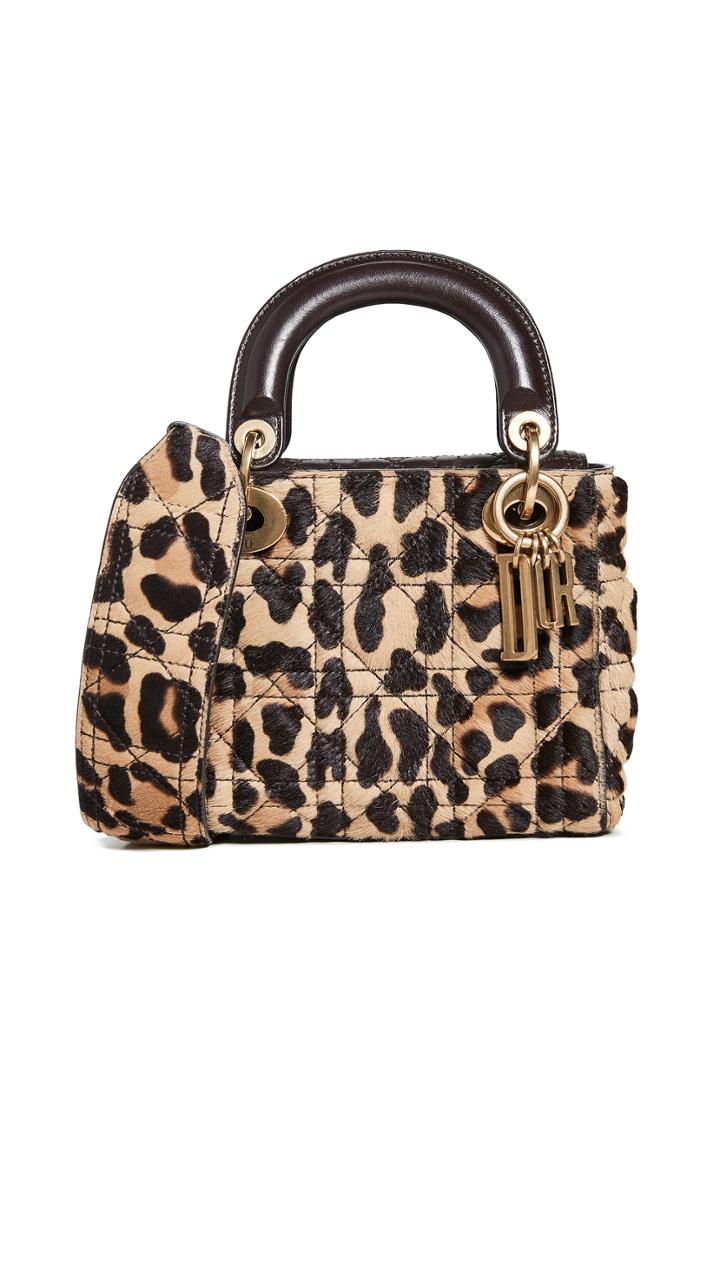 What Goes Around Comes Around Pony Hair Lady Dior Mini Bag
