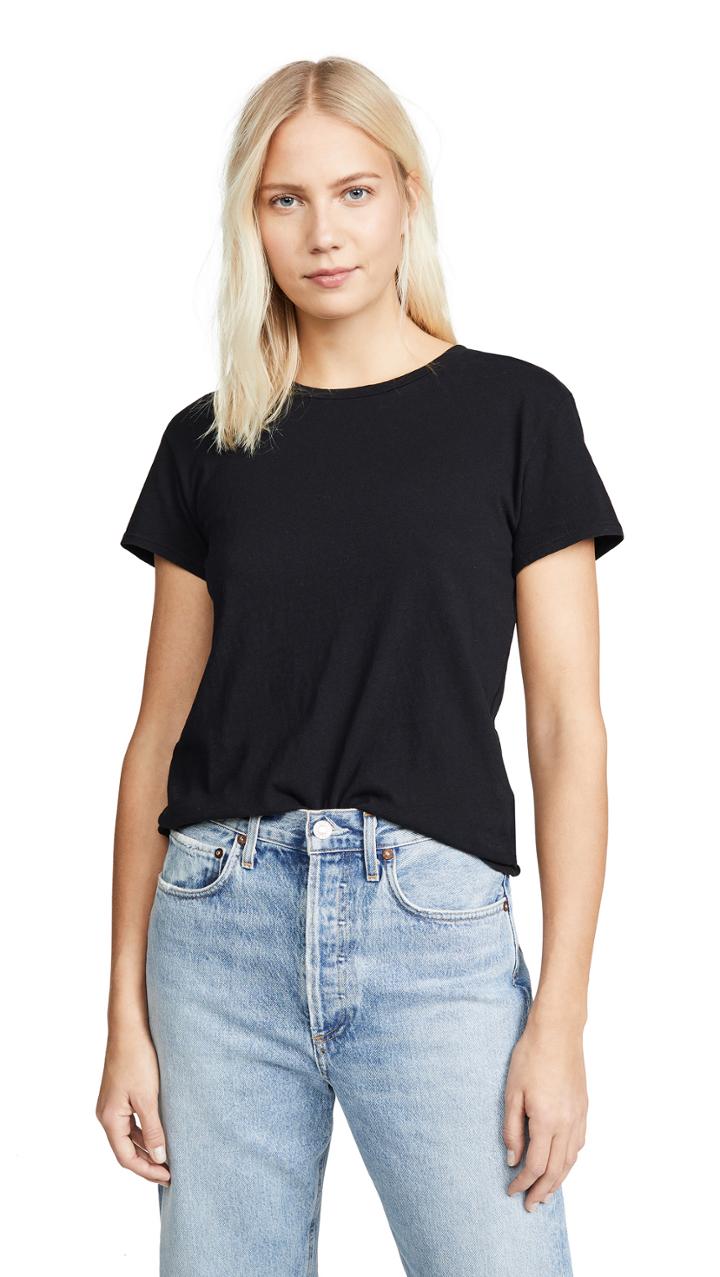 Nation Ltd Marie Boxy Crop Tee