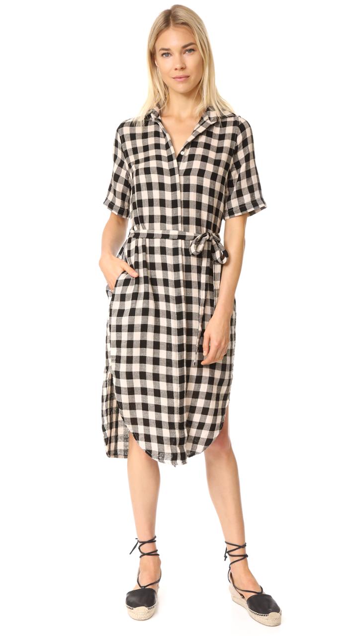 Birds Of Paradis The Florence Short Sleeve Shirtdress