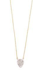 Adina Reyter 14k Gold Super Tiny Disc Necklace