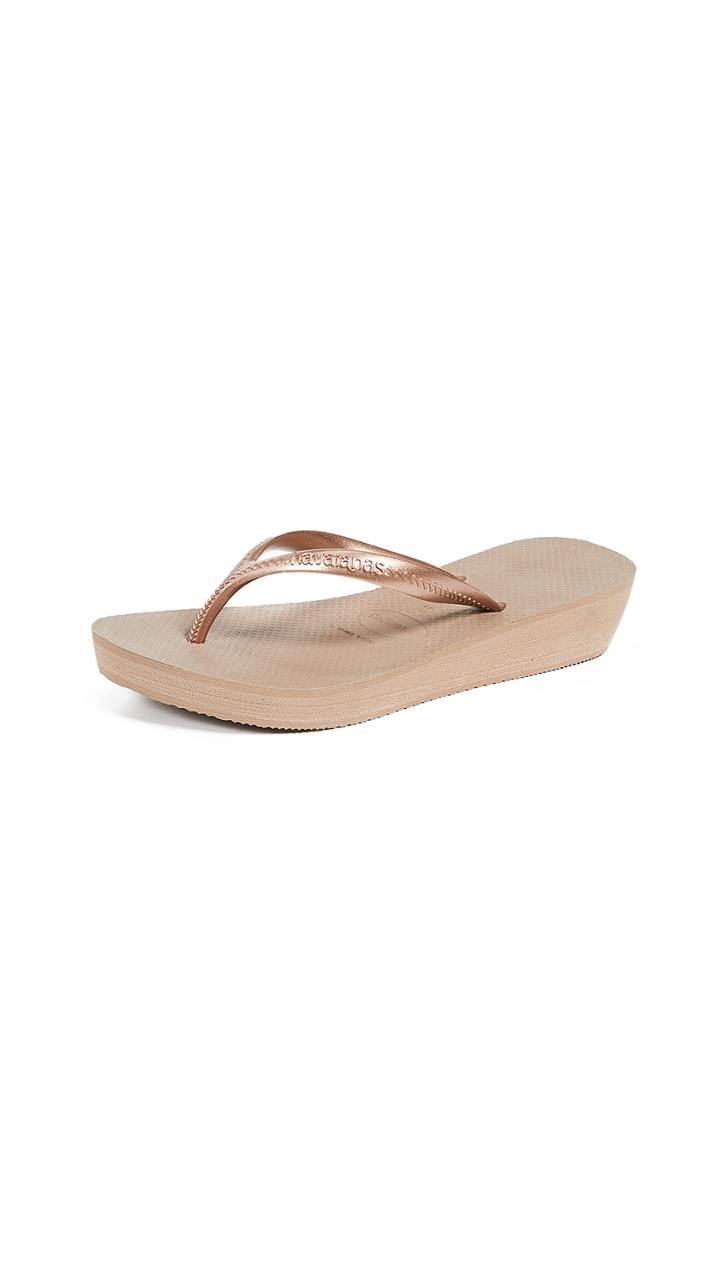Havaianas High Light Wedge Flip Flops