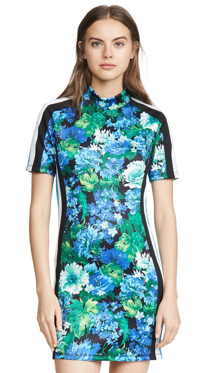 Pam Gela Mock Neck Dress