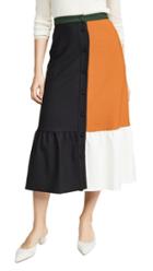 Chinti And Parker Colorblock Skirt