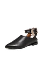 Toga Pulla Buckle Ankle Strap Mules