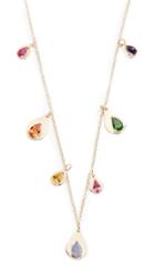 Eden Presley 14k Teardrop Stone Necklace