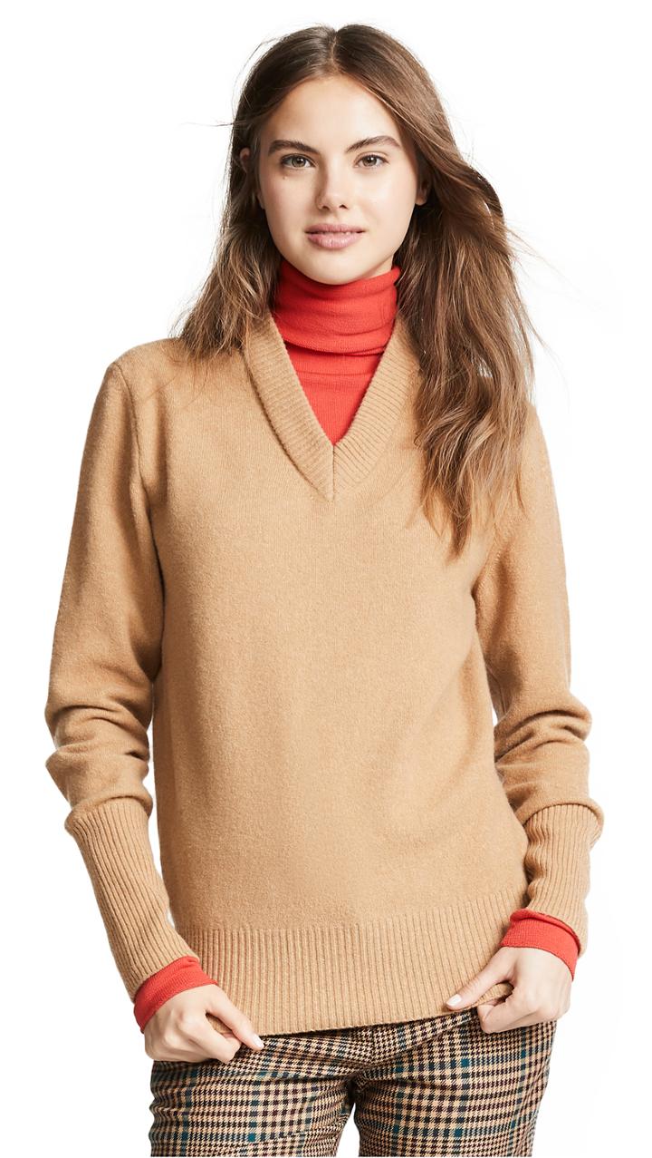 Joseph High Neck Double Knit Sweater