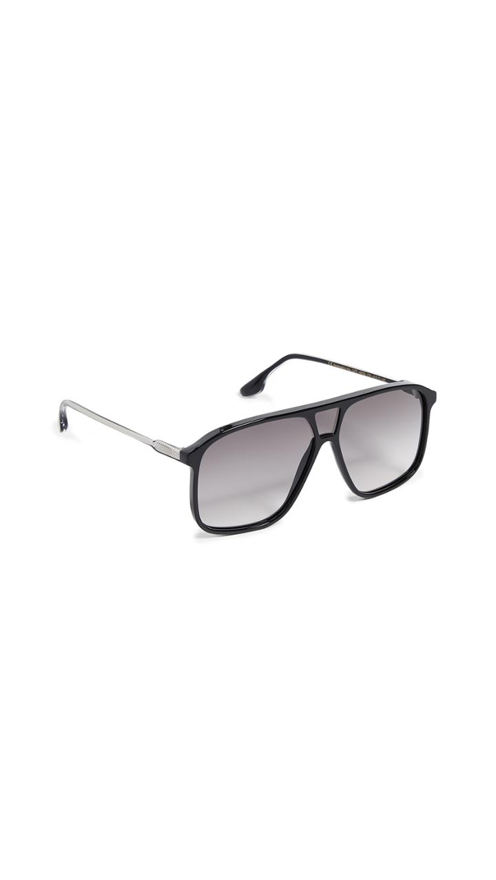Victoria Beckham Three Lens Navigator Sunglasses