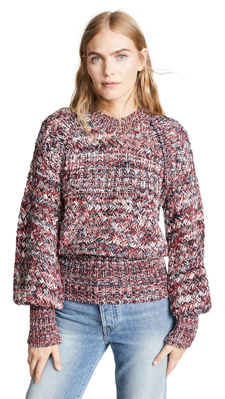 Self Portrait Melange Pullover